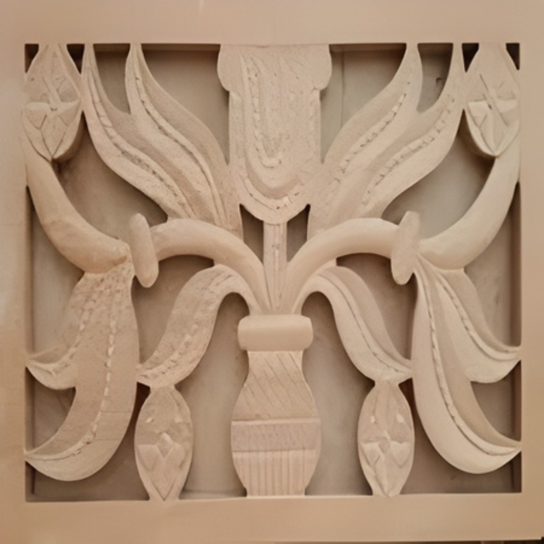 4ft Designer Stone Jali